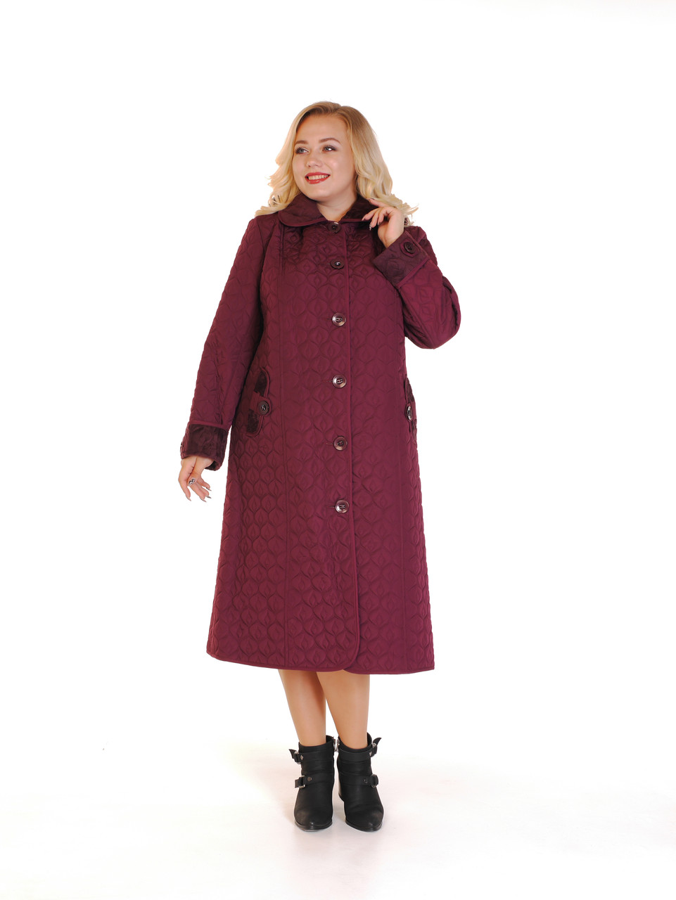 Женское демисезонное пальто Tada style из стеганой плащевой ткани р. цвет винный, Женское демисезонное пальто Tada style из стеганой плащевой ткани р.56 цвет винный
Женское демисезонное пальто Tada style из стеганой плащевой ткани р. цвет винный, Женское демисезонное пальто Tada style из стеганой плащевой ткани р.56 цвет винный