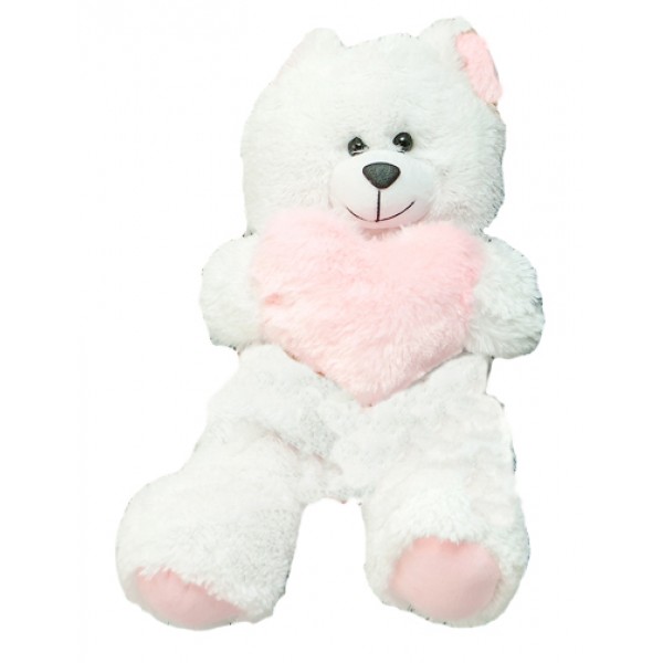 Мягкая игрушка TeddyBoom плюшевый мишка (медведь) Фрэнк с сердцем 65 см Белый (123265)
Мягкая игрушка TeddyBoom плюшевый мишка (медведь) Фрэнк с сердцем 65 см Белый (123265)