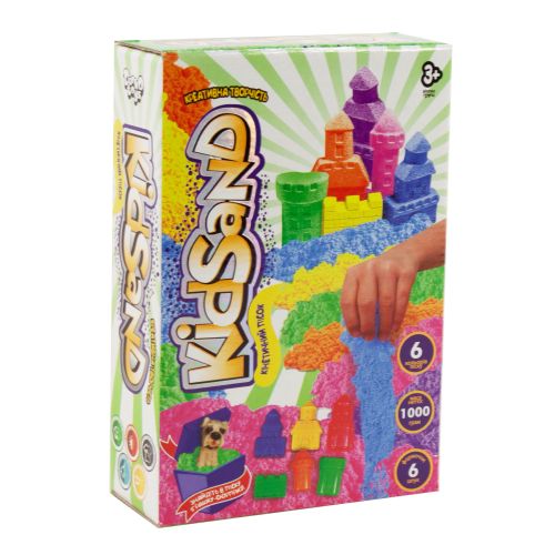 Кинетический песок Dankotoys "KidSand" с формочками, 1000 г (укр) KS-04-11U 22663
Кинетический песок Dankotoys "KidSand" с формочками, 1000 г (укр) KS-04-11U 22663