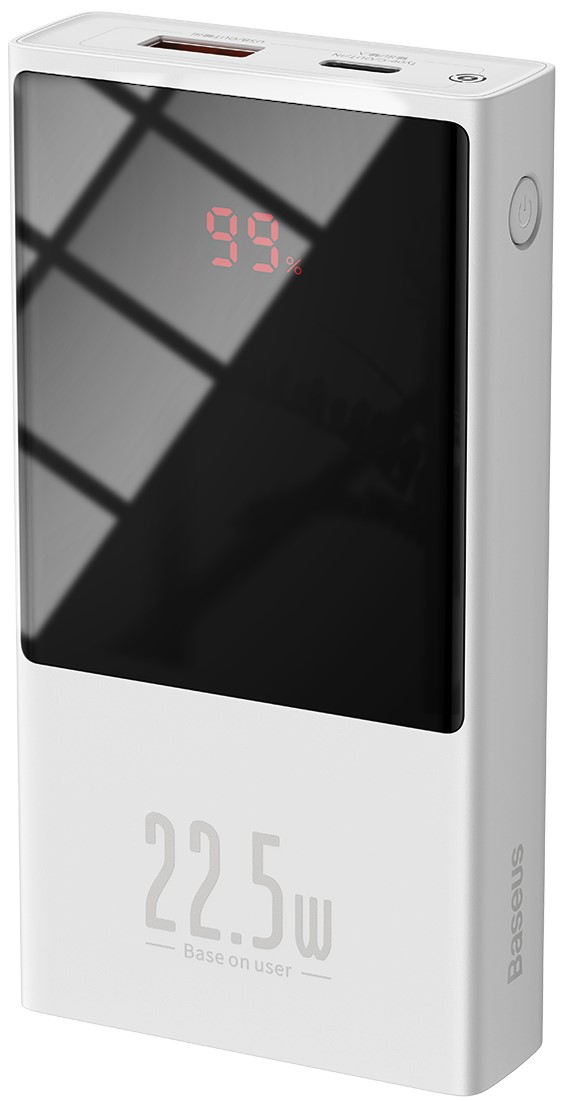 УМБ Baseus Super Mini 10000mAh 22.5W 5A с технологией QC3.0+PD3.0 + Кабель USB to Type-C Белый
УМБ Baseus Super Mini 10000mAh 22.5W 5A с технологией QC3.0+PD3.0 + Кабель USB to Type-C Белый