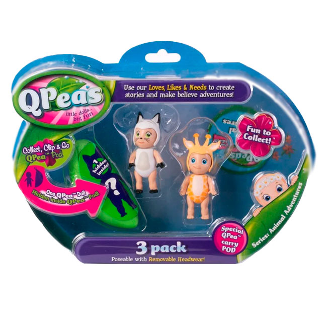Игровой набор Приключения животных 3 фигурки Rani Gigi и сюрприз в стручке QPeas 103148
Игровой набор Приключения животных 3 фигурки Rani Gigi и сюрприз в стручке QPeas 103148