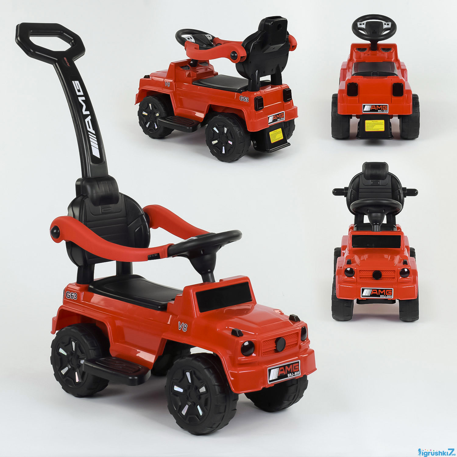Машина-Толокар з ручкою 809 CR-13500 JOY (4) колір ЧЕРВОНИЙ, РОСІЙСЬКА ОЗВУЧУВАННЯ, СВІТЛОВІ дія, знімний захисний бампер, багажник, в коробці
Машина-Толокар з ручкою 809 CR-13500 JOY (4) колір ЧЕРВОНИЙ, РОСІЙСЬКА ОЗВУЧУВАННЯ, СВІТЛОВІ дія, знімний захисний бампер, багажник, в коробці