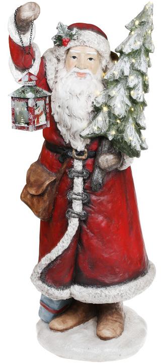 Фигура декоративная Santa с елкой и фонариком 98 см с LED-подсветкой, красный Bona DP43088
Фигура декоративная Santa с елкой и фонариком 98 см с LED-подсветкой, красный Bona DP43088