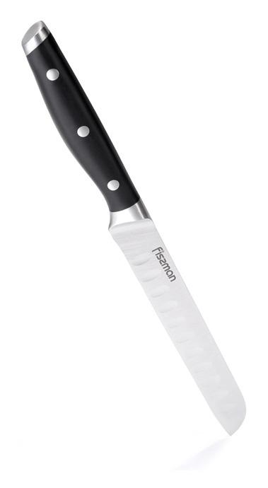 Нож кухонный для нарезки Demi Chef 15см из нержавеющей стали 5Cr15MoV Fissman DP38225
Нож кухонный для нарезки Demi Chef 15см из нержавеющей стали 5Cr15MoV Fissman DP38225