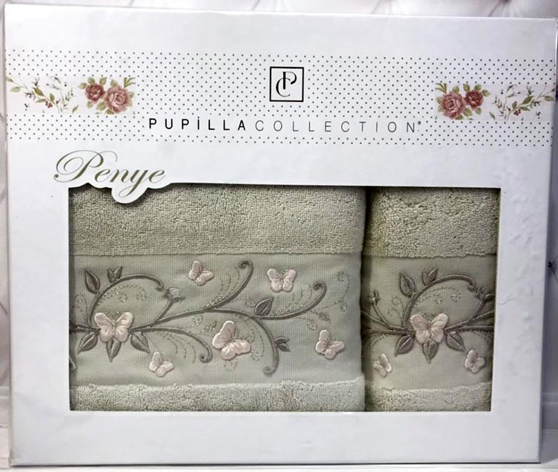 Комплект полотенец Eva Pink Butterflies, лицевой 50х90 см и банный 70х140 см Pupilla DP43590
Комплект полотенец Eva Pink Butterflies, лицевой 50х90 см и банный 70х140 см Pupilla DP43590