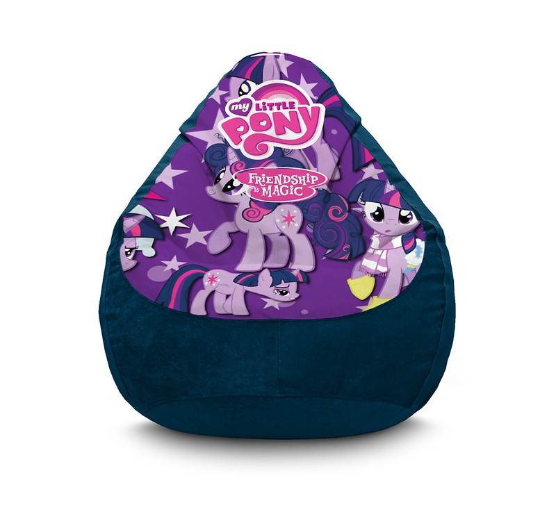 Кресло мешок iPuff "My Little Pony. Twilight Sparkle and star" Флок XXL (90х125 см) Синий
Кресло мешок iPuff "My Little Pony. Twilight Sparkle and star" Флок XXL (90х125 см) Синий