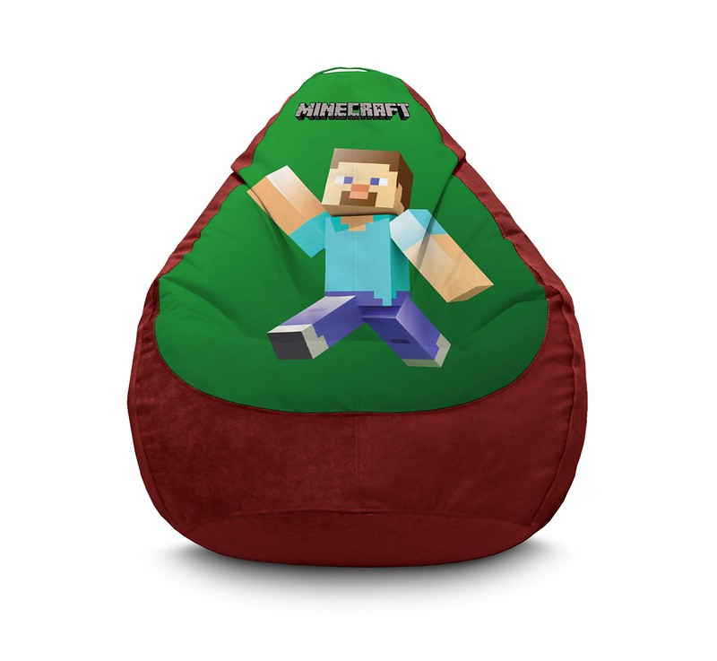Кресло мешок iPuff "Minecraft. Happy Steve Green" Флок XXXL (100х135 см) Коричневый
Кресло мешок iPuff "Minecraft. Happy Steve Green" Флок XXXL (100х135 см) Коричневый