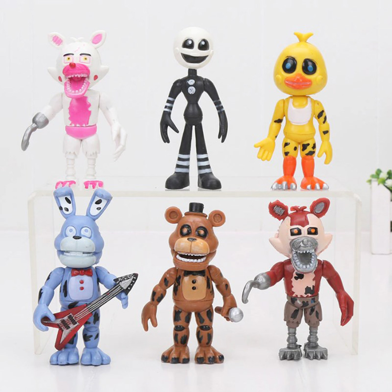 Игровой набор Five Nights at Freddy's A1 6 героев 5 ночей с Фреди (Аниматроники Фнаф)
Игровой набор Five Nights at Freddy's A1 6 героев 5 ночей с Фреди (Аниматроники Фнаф)