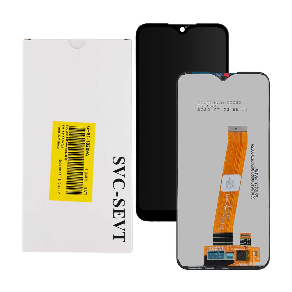 Дисплей Samsung A015 Galaxy A01, GH81-18209A, с тачскрином, с рамкой, Original, Black
Дисплей Samsung A015 Galaxy A01, GH81-18209A, с тачскрином, с рамкой, Original, Black