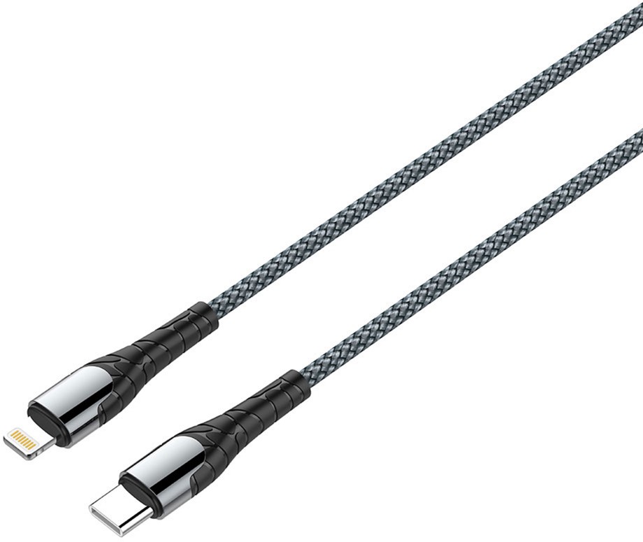 Кабель ColorWay Type-C - Apple Lightning (PD Fast Charging) 3.0А (30W) 1 м Grey (CW-CBPDCL033-GR) 
Кабель ColorWay Type-C - Apple Lightning (PD Fast Charging) 3.0А (30W) 1 м Grey (CW-CBPDCL033-GR)