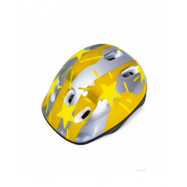 Шлем детский защитный Yellow Stars Желтый для катания на велосипеде, скейте, роликах
Шлем детский защитный Yellow Stars Желтый для катания на велосипеде, скейте, роликах