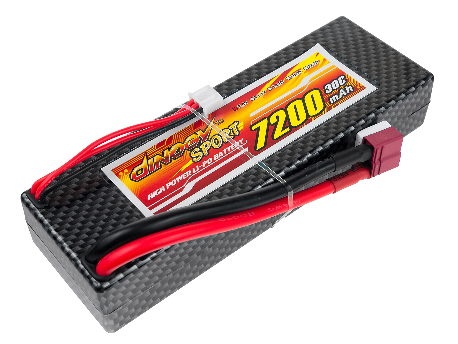 Аккумулятор полимерно-литиевый Dinogy Li-Pol 7200mAh 7.4V 2S 30C Hardcase 25x46x138мм T-Plug 29796
Аккумулятор полимерно-литиевый Dinogy Li-Pol 7200mAh 7.4V 2S 30C Hardcase 25x46x138мм T-Plug 29796