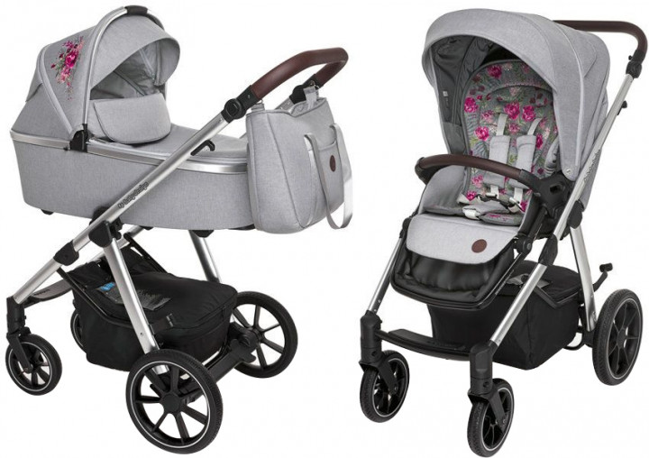 Универсальная коляска 2 в 1 Baby Design Bueno 107 Gray с вышивкой (203565)
Универсальная коляска 2 в 1 Baby Design Bueno 107 Gray с вышивкой (203565)