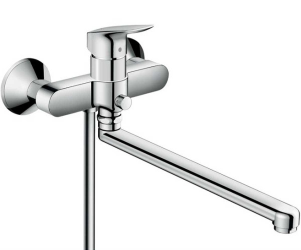 Смеситель с длинным изливом для ванны однорычажный настенный Hansgrohe Logis 71402000 (24444)
Смеситель с длинным изливом для ванны однорычажный настенный Hansgrohe Logis 71402000 (24444)