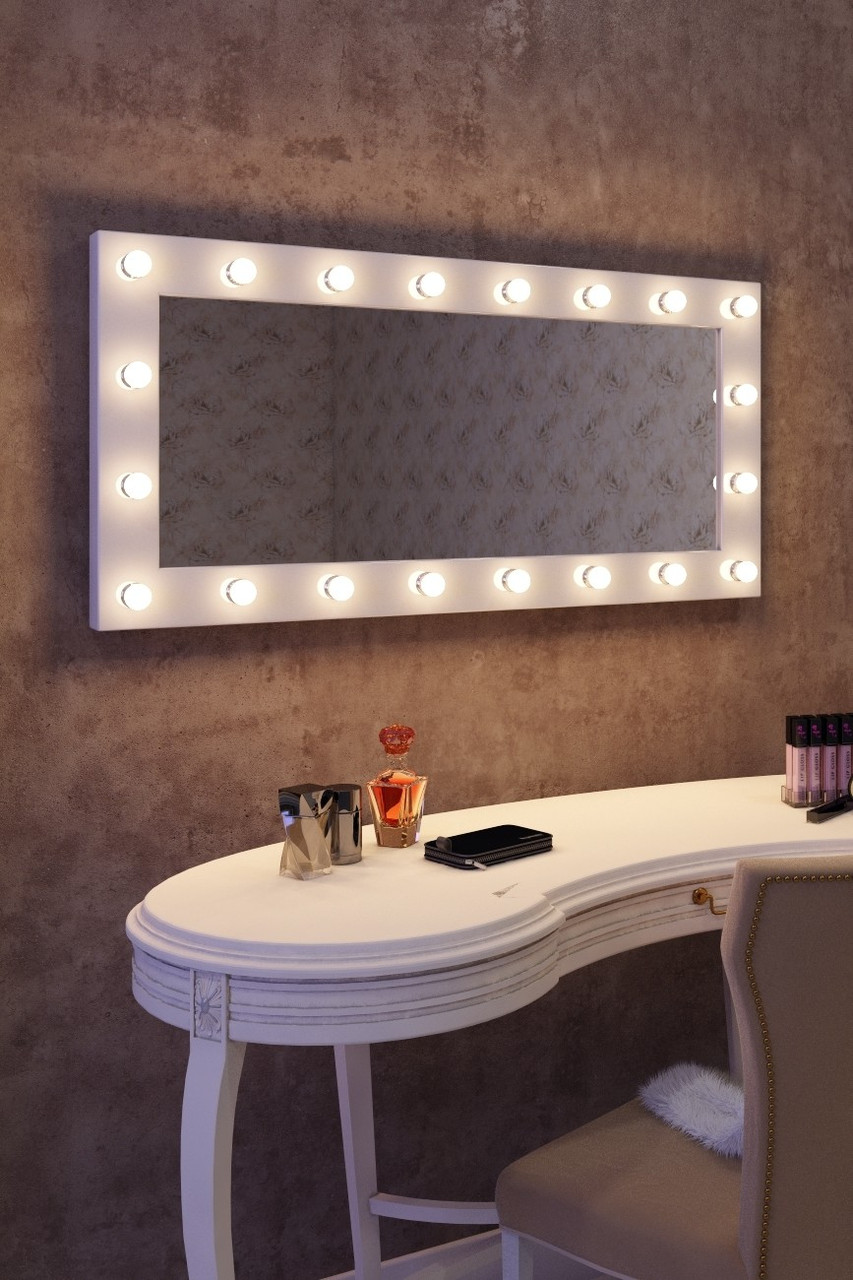 Зеркало гримерное для макияжа HOLLYWOOD Mirrors 120х60 настенный Белый глянцевый P (hmr3-15)
Зеркало гримерное для макияжа HOLLYWOOD Mirrors 120х60 настенный Белый глянцевый P (hmr3-15)