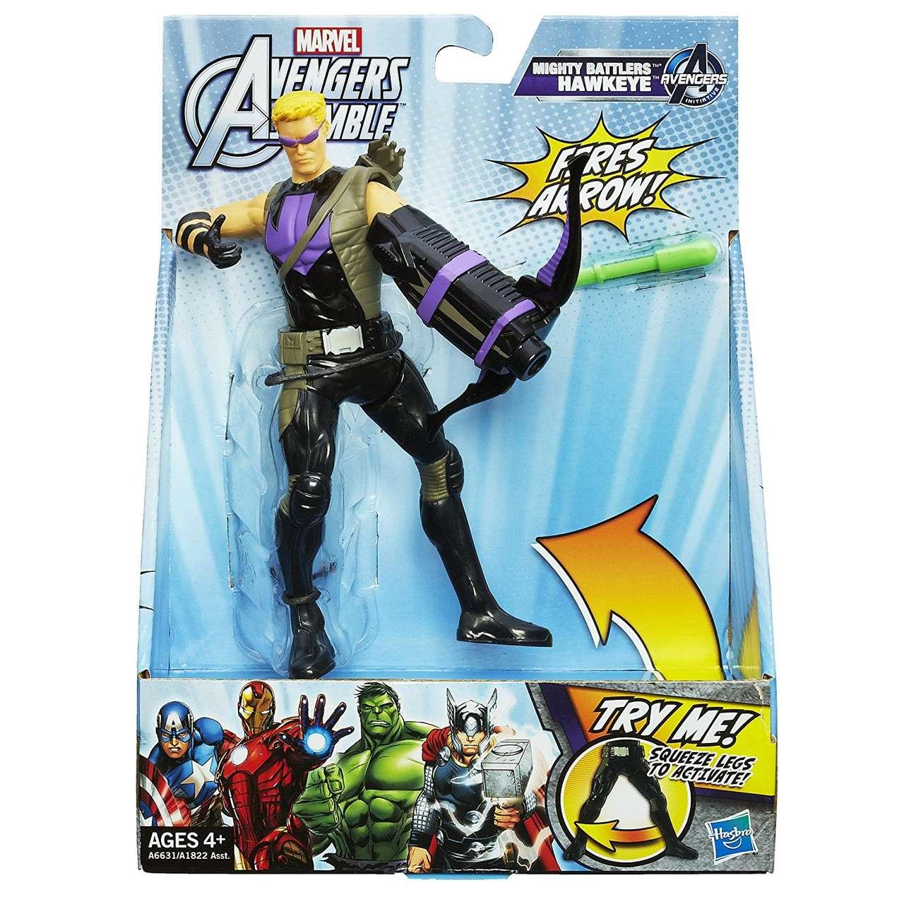 Игровая Фигурка Hasbro Стреляющая фигурка Соколиного Глаза, боевое оружие - Hawkeye, Avengers, Assemble, Squeeze Legs (143174)
Игровая Фигурка Hasbro Стреляющая фигурка Соколиного Глаза, боевое оружие - Hawkeye, Avengers, Assemble, Squeeze Legs (143174)