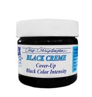 Chris Christensen Black Ice Creme Черный маскирующий крем для шоу-подготовки 70 мл
Chris Christensen Black Ice Creme Черный маскирующий крем для шоу-подготовки 70 мл