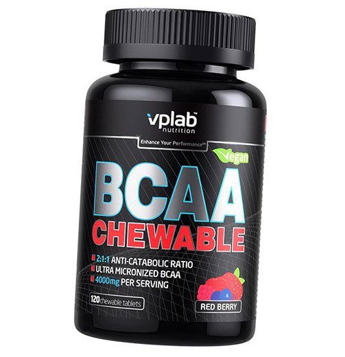 Жевательные Аминокислоты ВСАА, BCAA Chewable, VP laboratory 120таб Красная ягода (28099004)
Жевательные Аминокислоты ВСАА, BCAA Chewable, VP laboratory 120таб Красная ягода (28099004)
