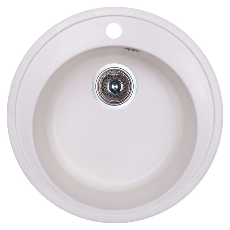 Кухонная мойка гранитная круглая Fosto D510 kolor 203 FOSD510SGA203 белая (метель) (54568)
Кухонная мойка гранитная круглая Fosto D510 kolor 203 FOSD510SGA203 белая (метель) (54568)