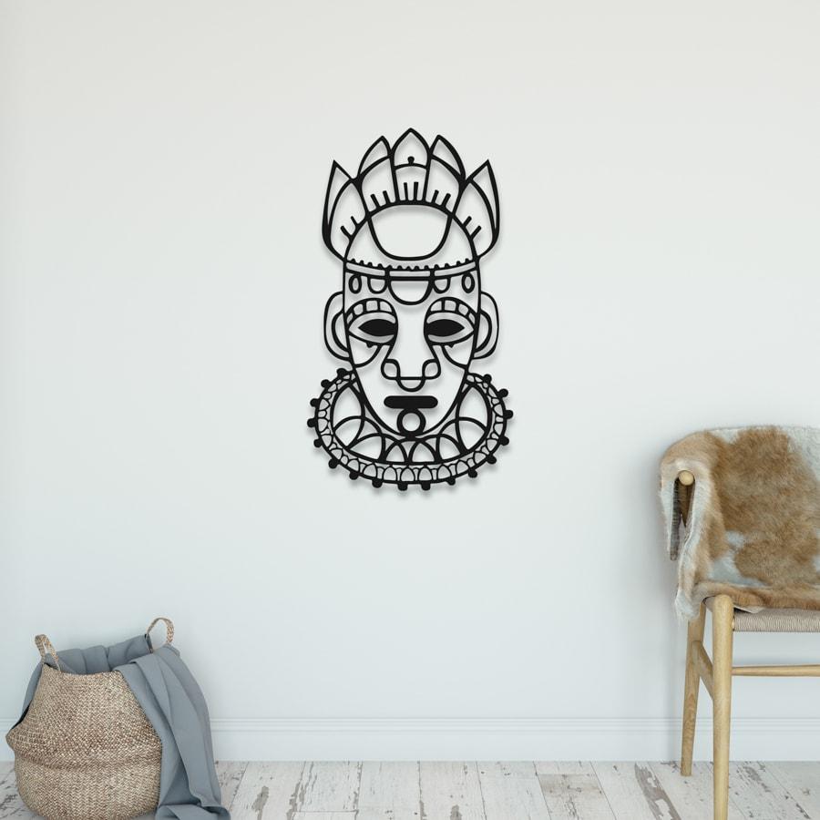 Декор для стен. Панно из металла "Этническая маска Voodoo" 56*98 см
Декор для стен. Панно из металла "Этническая маска Voodoo" 56*98 см