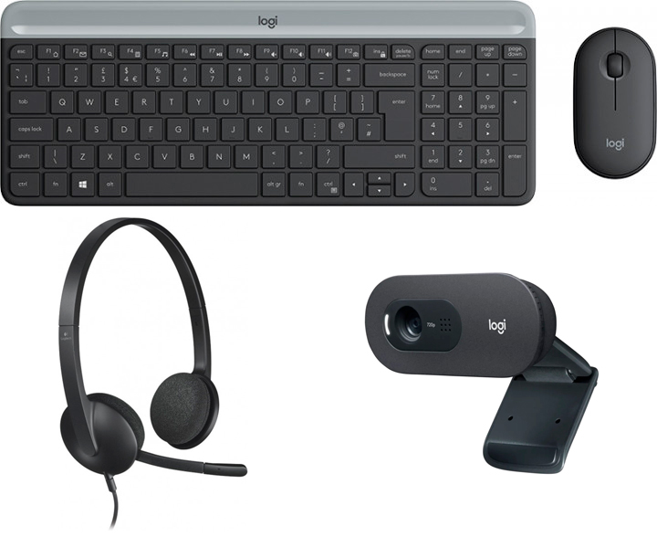 Комплект 4 в 1 Logitech Slim Combo MK470 (920-009206) + вебкамера C505 HD (960-001364) + наушники Headset H340 (981-000475)
Комплект 4 в 1 Logitech Slim Combo MK470 (920-009206) + вебкамера C505 HD (960-001364) + наушники Headset H340 (981-000475)