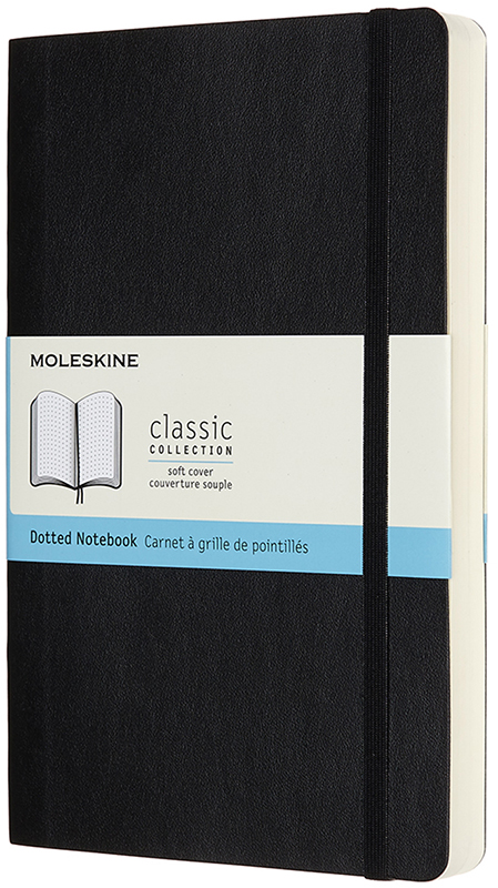 Записная книга Moleskine Classic Expanded 13 х 21 см 400 страниц в точку Чёрная Мягкая обложка (8058647628073)
Записная книга Moleskine Classic Expanded 13 х 21 см 400 страниц в точку Чёрная Мягкая обложка (8058647628073)