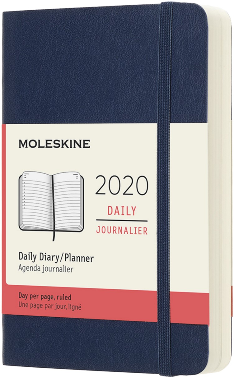 Ежедневник Moleskine 2020 9 х 14 см 400 страниц Сапфир Мягкая обложка (8058647628813)
Ежедневник Moleskine 2020 9 х 14 см 400 страниц Сапфир Мягкая обложка (8058647628813)
