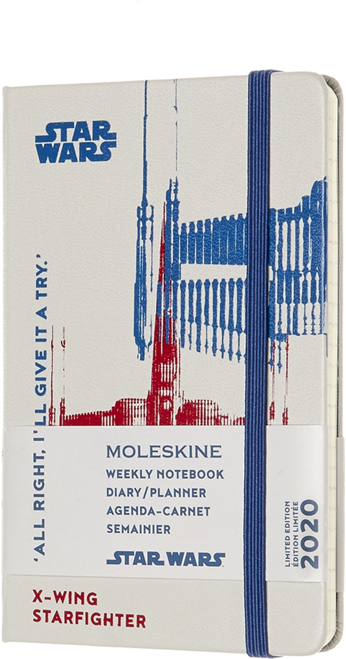 Еженедельник Moleskine 2020 Star Wars 9 х 14 см 144 страницы Белый (8053853600226)
Еженедельник Moleskine 2020 Star Wars 9 х 14 см 144 страницы Белый (8053853600226)