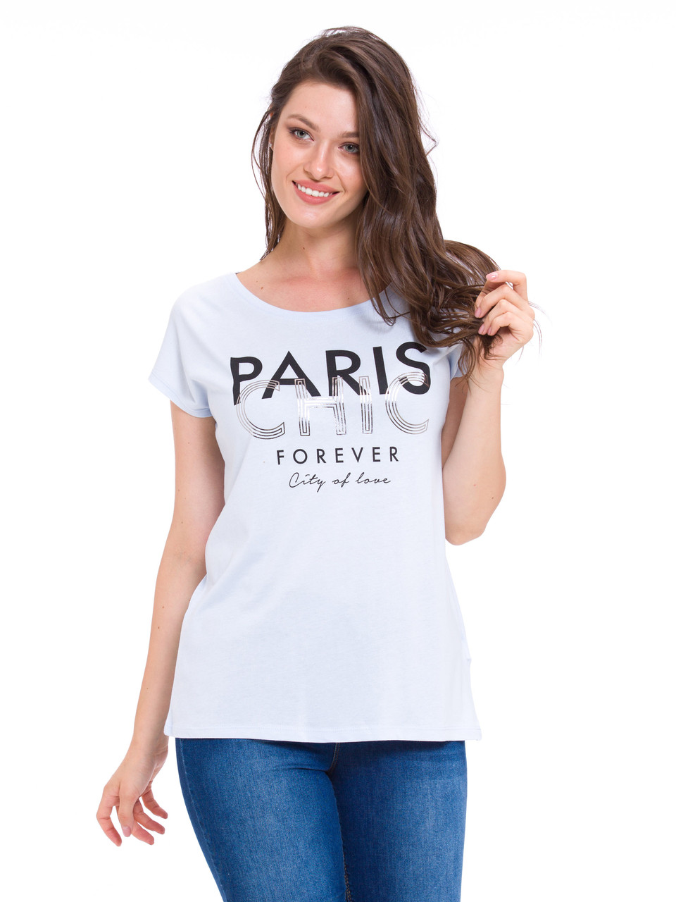 Футболка LC Waikiki Paris chic forever Светло-голубая (LCW Woman -1343-1, Футболка LC Waikiki Paris chic forever S Светло-голубая (LCW Woman -1343-1)
Футболка LC Waikiki Paris chic forever Светло-голубая (LCW Woman -1343-1, Футболка LC Waikiki Paris chic forever S Светло-голубая (LCW Woman -1343-1)