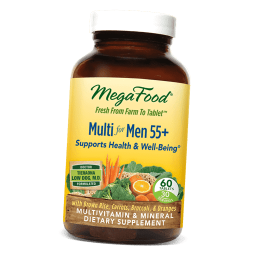 Мультивитамины для мужчин 55+, Multi for Men 55 plus, Mega Food 60таб (36343014)
Мультивитамины для мужчин 55+, Multi for Men 55 plus, Mega Food 60таб (36343014)