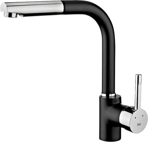Смеситель кухонный TEKA Ark 938 23938121Q черный металлик 
Смеситель кухонный TEKA Ark 938 23938121Q черный металлик