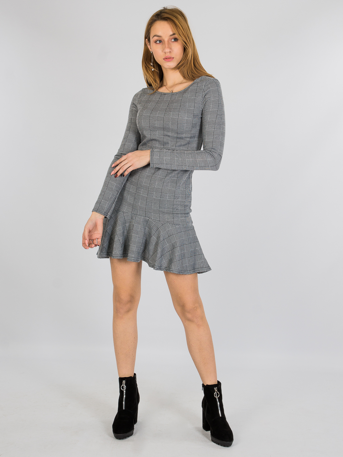 Платье в клетку Jessica Wright RA-9103 Серый, Платье в клетку Jessica Wright RA-9103 XL Серый
Платье в клетку Jessica Wright RA-9103 Серый, Платье в клетку Jessica Wright RA-9103 XL Серый