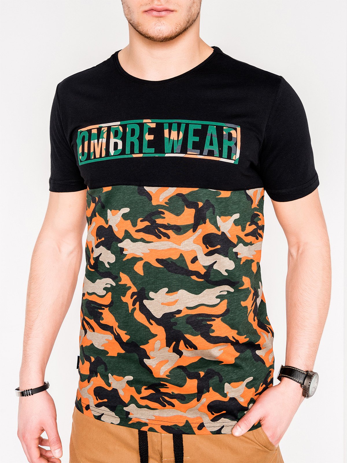 Футболка Ombre S1008 з принтом - оранжева моро M 5902228055822
Футболка Ombre S1008 з принтом - оранжева моро M 5902228055822