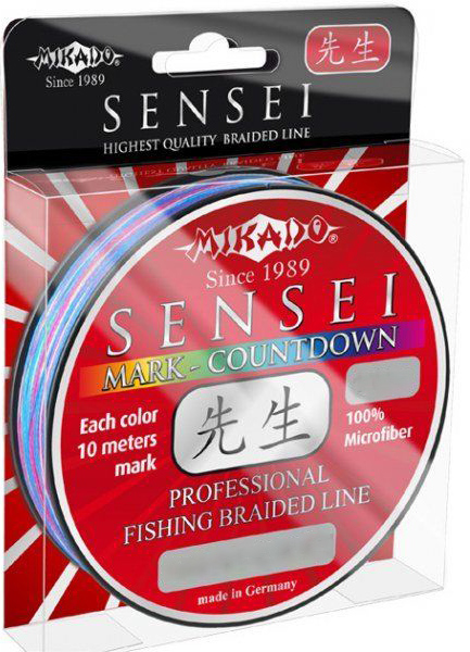 Шнур Mikado Sensei Mark-Countdown 150 м 0.20 мм 16.2 кг Multicolor (Z16-020)
Шнур Mikado Sensei Mark-Countdown 150 м 0.20 мм 16.2 кг Multicolor (Z16-020)