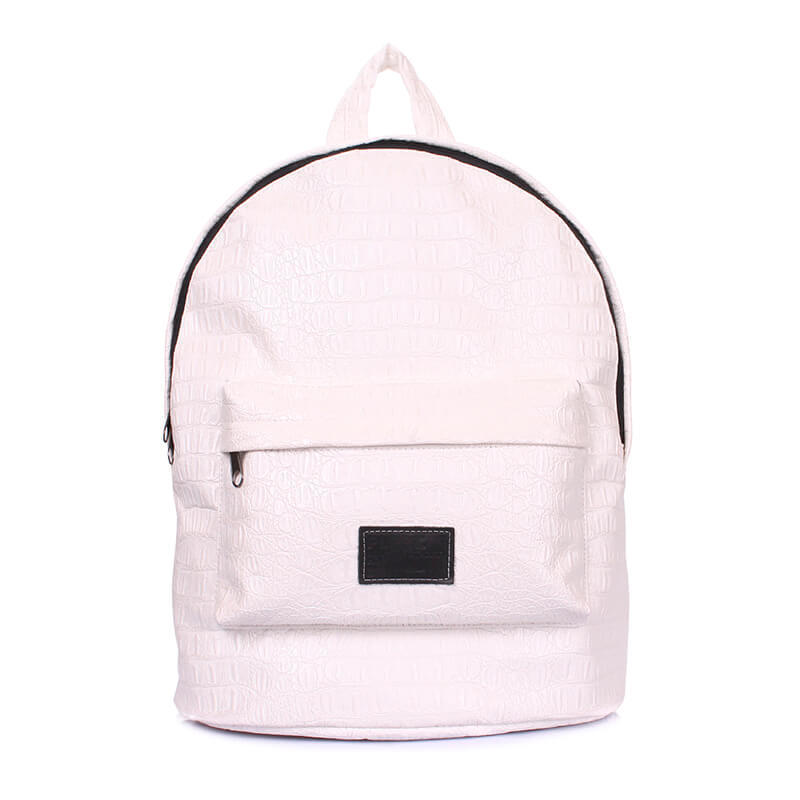 Городской рюкзак Poolparty с тиснением под крокодила Белый (backpack-croco-white)
Городской рюкзак Poolparty с тиснением под крокодила Белый (backpack-croco-white)