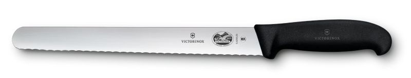 Кухонный нож Victorinox Fibrox Larding 25см закругл.нос волн. с чёрной ручкой (54233.25)
Кухонный нож Victorinox Fibrox Larding 25см закругл.нос волн. с чёрной ручкой (54233.25)