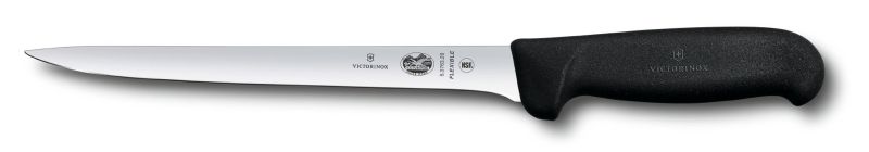 Кухонный нож Victorinox Fibrox Filleting Flex 20см филейный с чёрной ручкой (53763.20)
Кухонный нож Victorinox Fibrox Filleting Flex 20см филейный с чёрной ручкой (53763.20)