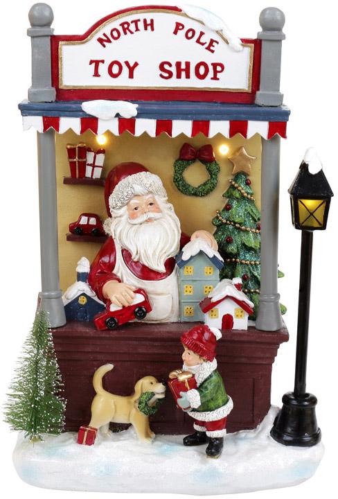Новогодняя композиция «North Pole Toy Shop» с LED подсветкой 21х14х33см, полистоун Bona BD-197-728
Новогодняя композиция «North Pole Toy Shop» с LED подсветкой 21х14х33см, полистоун Bona BD-197-728