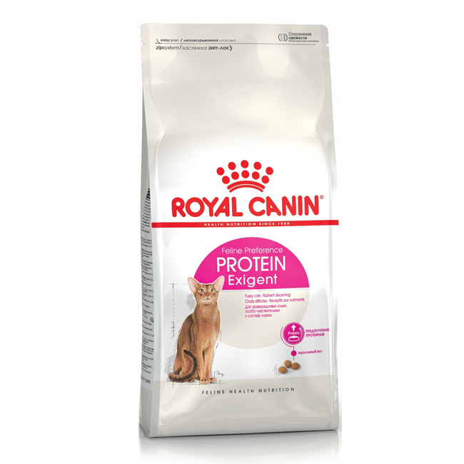 Сухой корм Royal Canin Exigent Protein для котов от 1 года привередливых к составу продукта, 2 кг
Сухой корм Royal Canin Exigent Protein для котов от 1 года привередливых к составу продукта, 2 кг