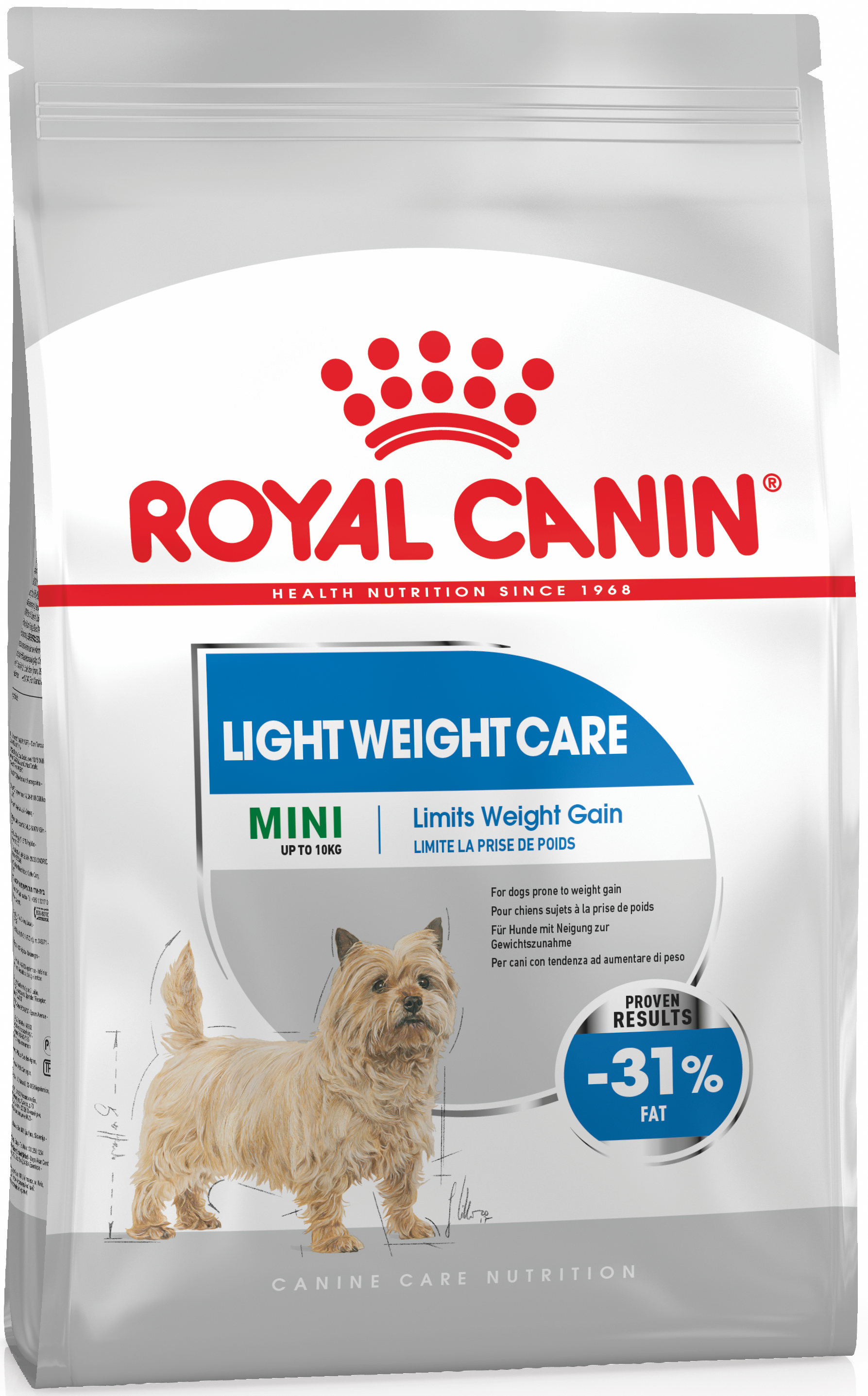 Сухой корм Royal Canin Mini Light Weight Care для взрослых собак мелких пород склонных к избыточному весу старше 10 месяцев, 3 кг
Сухой корм Royal Canin Mini Light Weight Care для взрослых собак мелких пород склонных к избыточному весу старше 10 месяцев, 3 кг