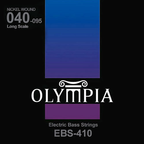Струны бас-гитары Olympia EBS-410 Nickel Wound Long Scale Electric Bass Strings 40/95
Струны бас-гитары Olympia EBS-410 Nickel Wound Long Scale Electric Bass Strings 40/95