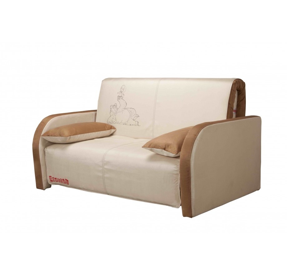 Диван Novelty Max Маша 100 см бежево-коричневый 
Диван Novelty Max Маша 100 см бежево-коричневый