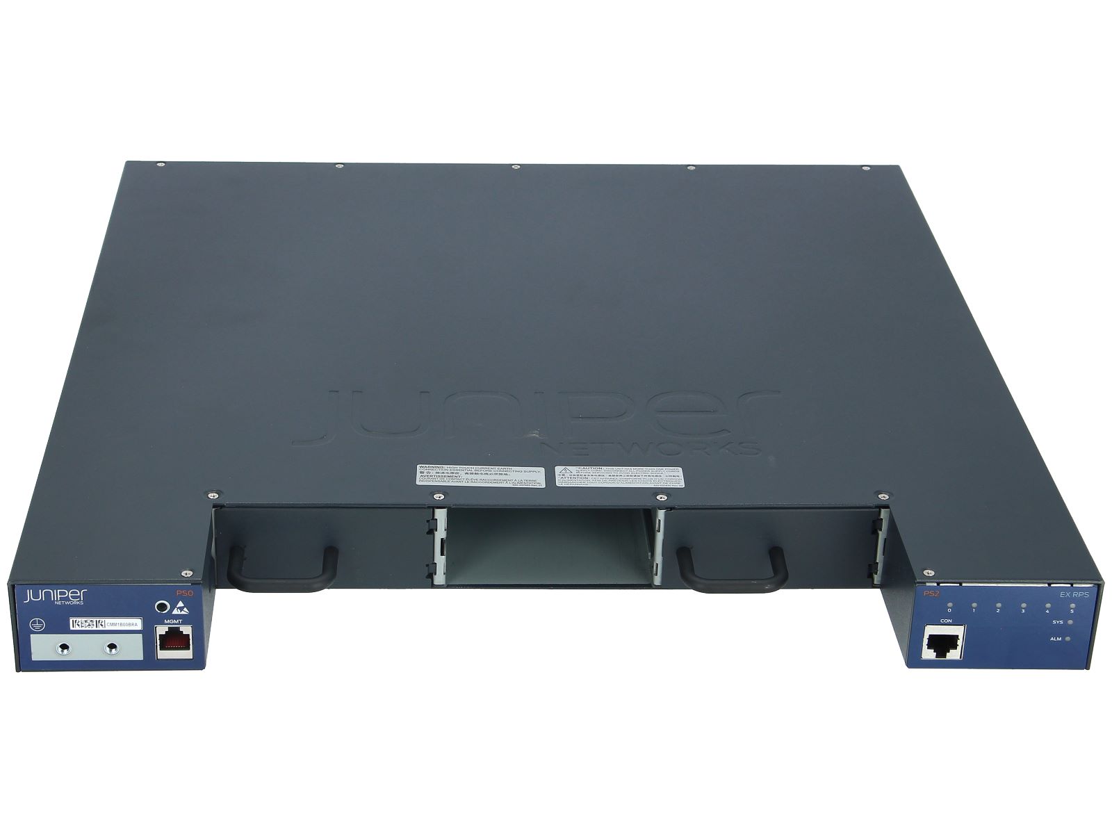 Juniper External Redundant power system(RPS) for power supply redundancy; includes one RPS cable and two power supply slot blank covers (power supply to be ordered separately) (EX-RPS-PWR) Новое
Juniper External Redundant power system(RPS) for power supply redundancy; includes one RPS cable and two power supply slot blank covers (power supply to be ordered separately) (EX-RPS-PWR) Новое