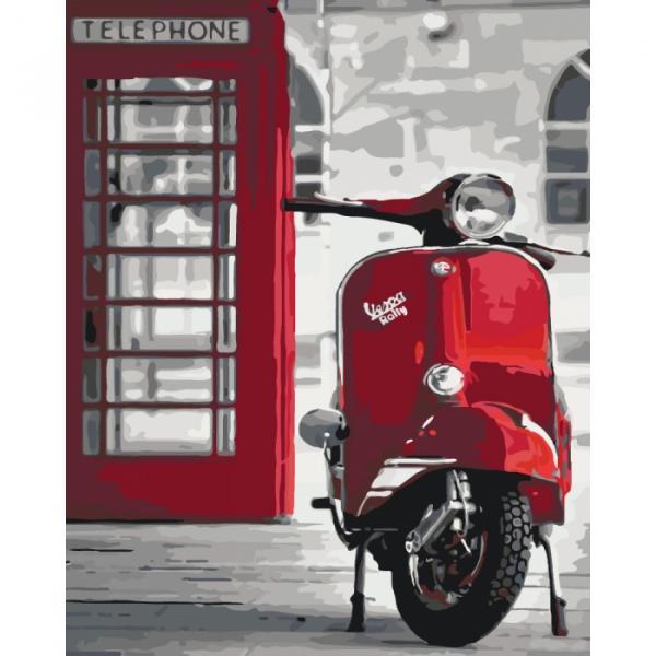 Набір для розпису за номерами Идейка Міський пейзаж. Легендарна Vespa 40х50 см (КНО2155-mt)
Набір для розпису за номерами Идейка Міський пейзаж. Легендарна Vespa 40х50 см (КНО2155-mt)