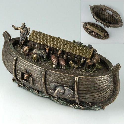 Статуэтка-шкатулка Ноев ковчег 76675A4 (25*13 см) Veronese Италия 
Статуэтка-шкатулка Ноев ковчег 76675A4 (25*13 см) Veronese Италия