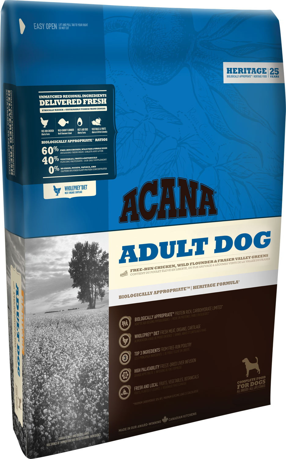 Сухий Корм ACANA ADULT DOG для собак усіх порід з м’ясом курчат 17 Кг (064992525170) (a52517)
Сухий Корм ACANA ADULT DOG для собак усіх порід з м’ясом курчат 17 Кг (064992525170) (a52517)