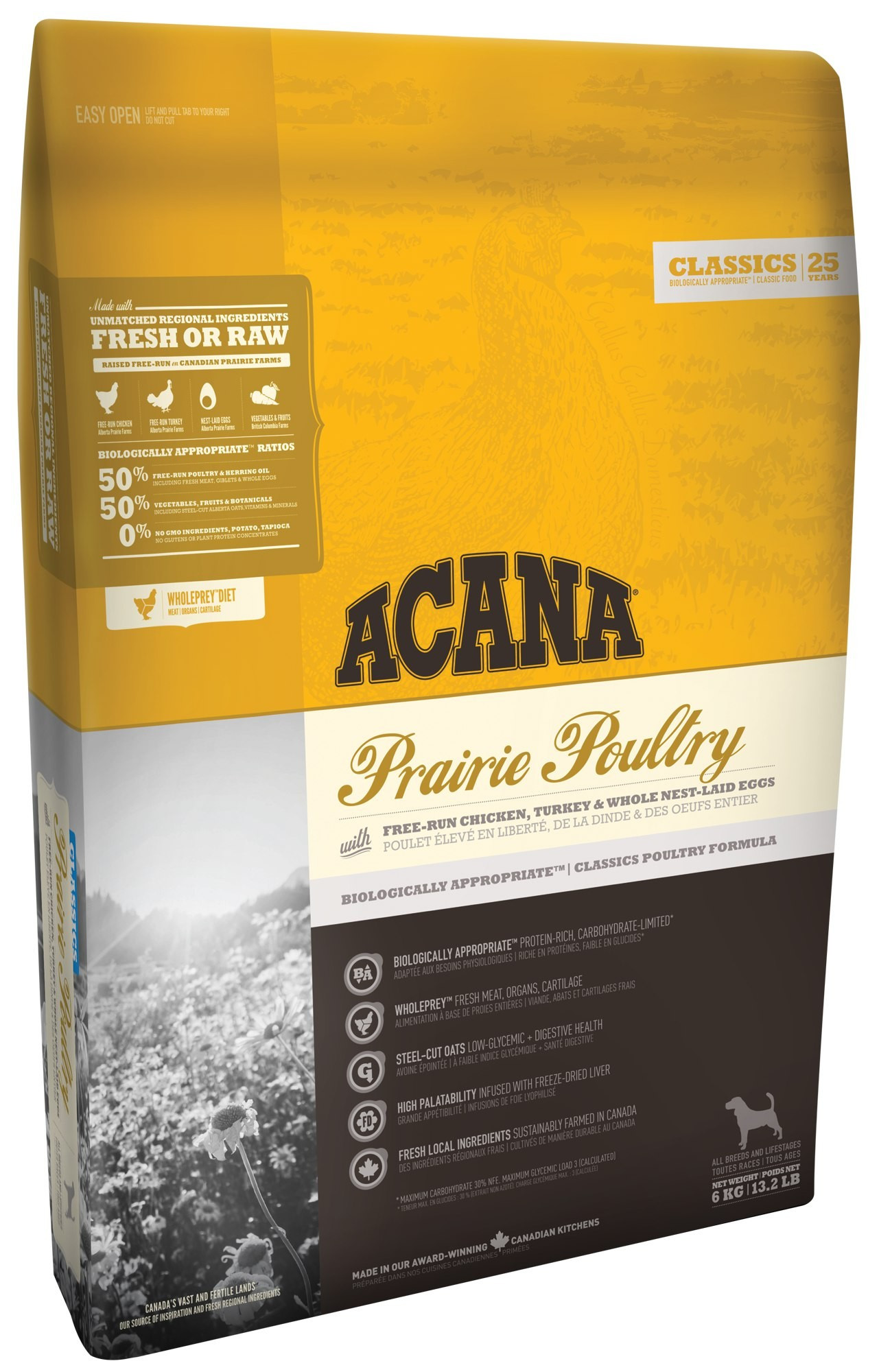 Сухий Корм ACANA PRAIRIE POULTRY для собак всіх порід та всіх стадій життя 6 Кг (064992560614) (a56061)
Сухий Корм ACANA PRAIRIE POULTRY для собак всіх порід та всіх стадій життя 6 Кг (064992560614) (a56061)