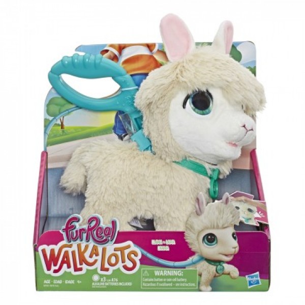 Интерактивная игрушка Hasbro Fur Real Friends Walkalots Большой питомец Лама на поводке
Интерактивная игрушка Hasbro Fur Real Friends Walkalots Большой питомец Лама на поводке