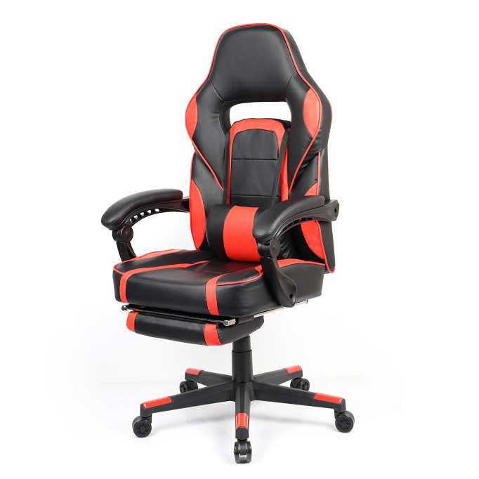 Кресло геймерское с выдвижной подножкой Parker black/red механизм Anyfix, пластик черный/кожзаменитель PU черный с красным Goodwin
Кресло геймерское с выдвижной подножкой Parker black/red механизм Anyfix, пластик черный/кожзаменитель PU черный с красным Goodwin