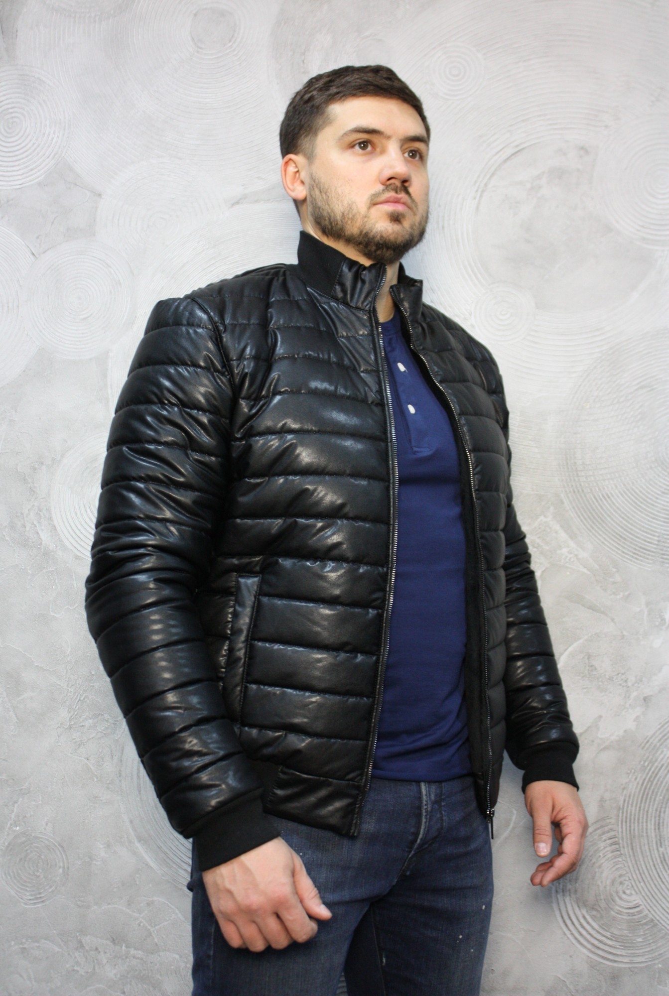 Куртка ZIB STUDIO экокожа стойка полоса Чёрная, Куртка ZIB STUDIO экокожа стойка полоса M Чёрная
Куртка ZIB STUDIO экокожа стойка полоса Чёрная, Куртка ZIB STUDIO экокожа стойка полоса M Чёрная